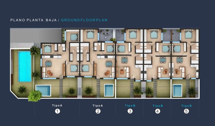 Obra nueva - Bungalow - San Pedro del Pinatar - Los Pinos