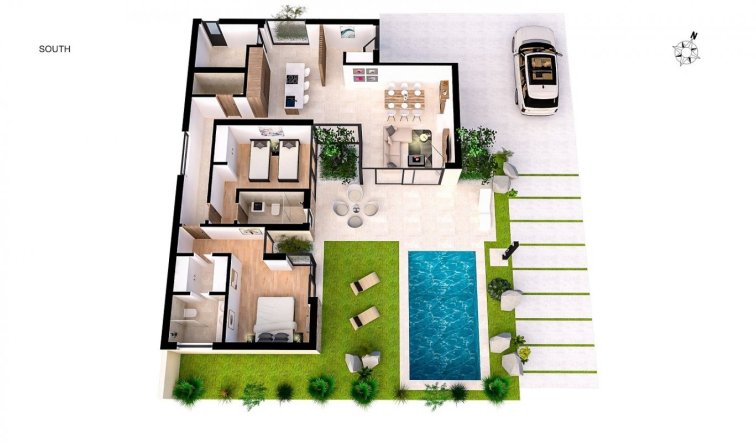 Obra nueva - Villa - Banos y Mendigo - Altaona Golf