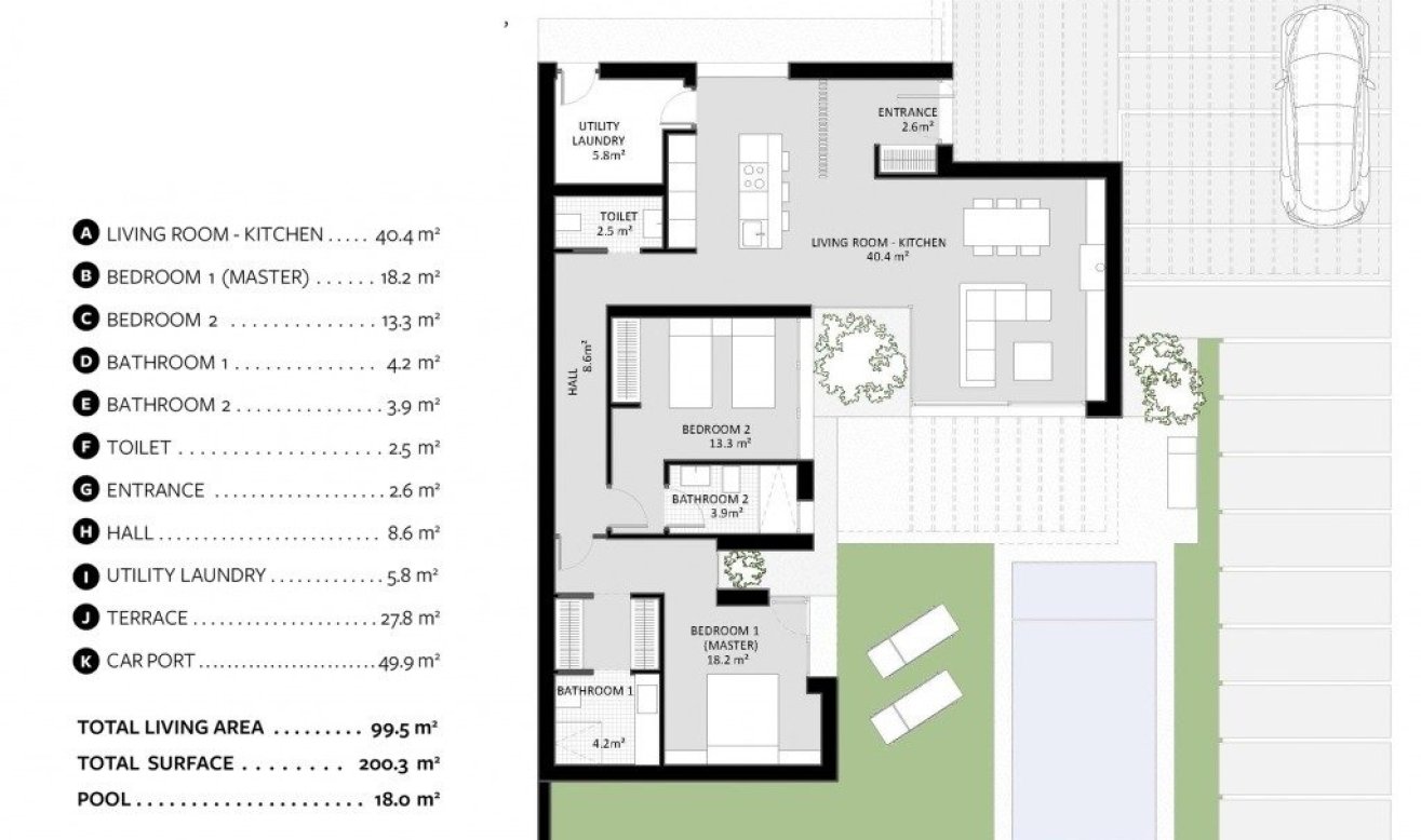 Obra nueva - Villa - Banos y Mendigo - Altaona Golf