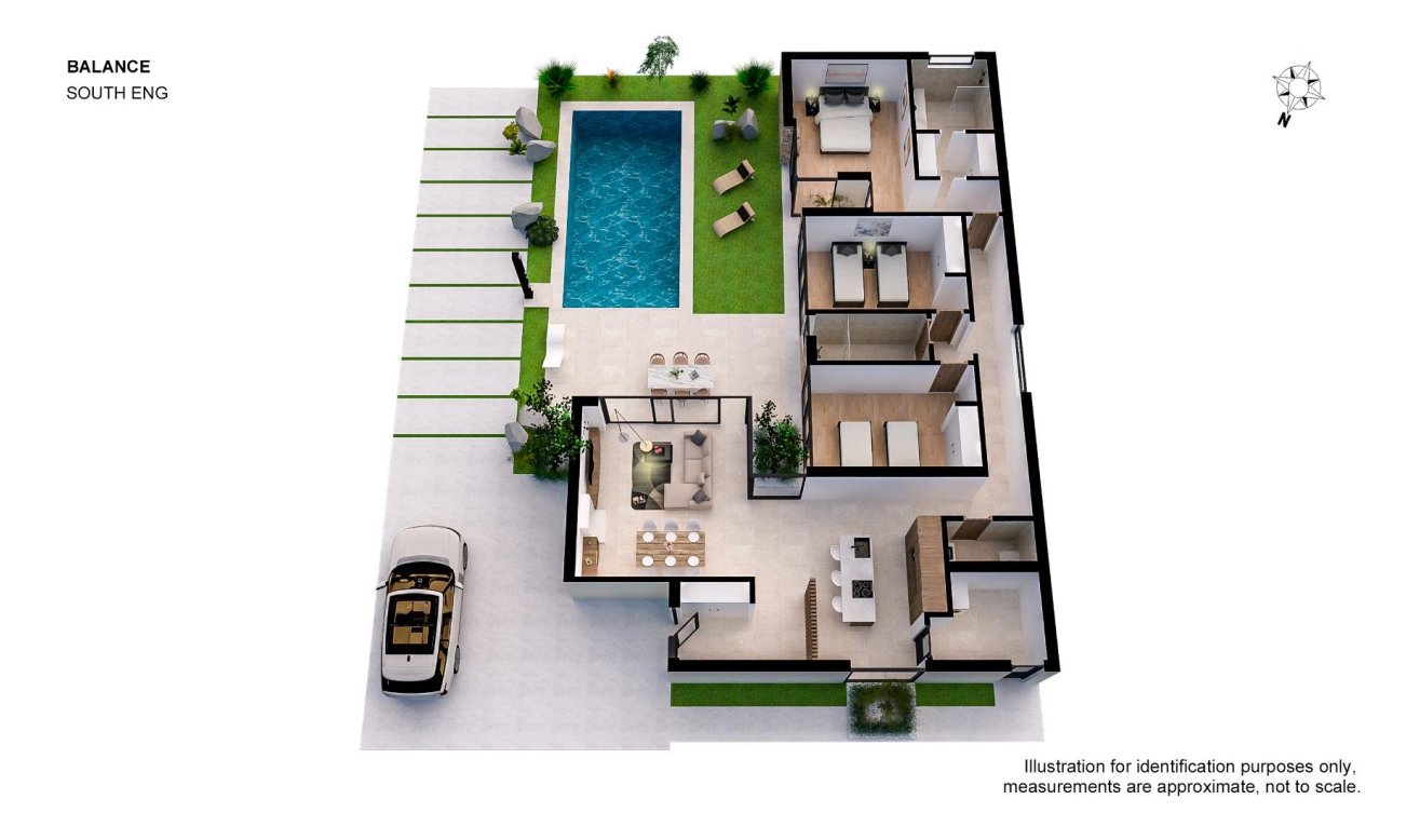 Obra nueva - Villa - Banos y Mendigo - Altaona Golf