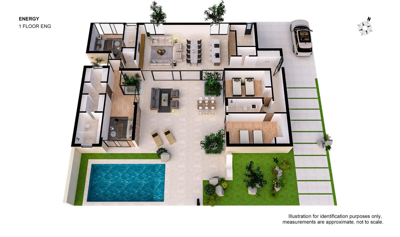 Obra nueva - Villa - Banos y Mendigo - Altaona Golf