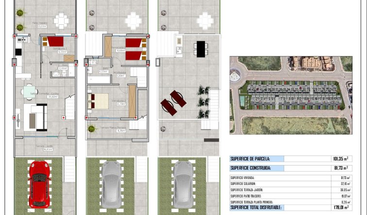 Obra nueva - Adosado - Cox - San Fernando