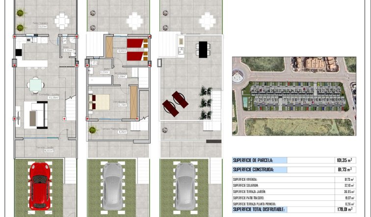 Obra nueva - Adosado - Cox - San Fernando