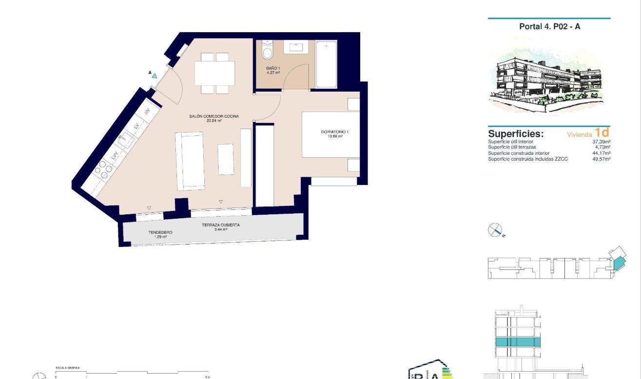 Obra nueva - Apartamento / piso - Alicante - San Agustín-PAU 2