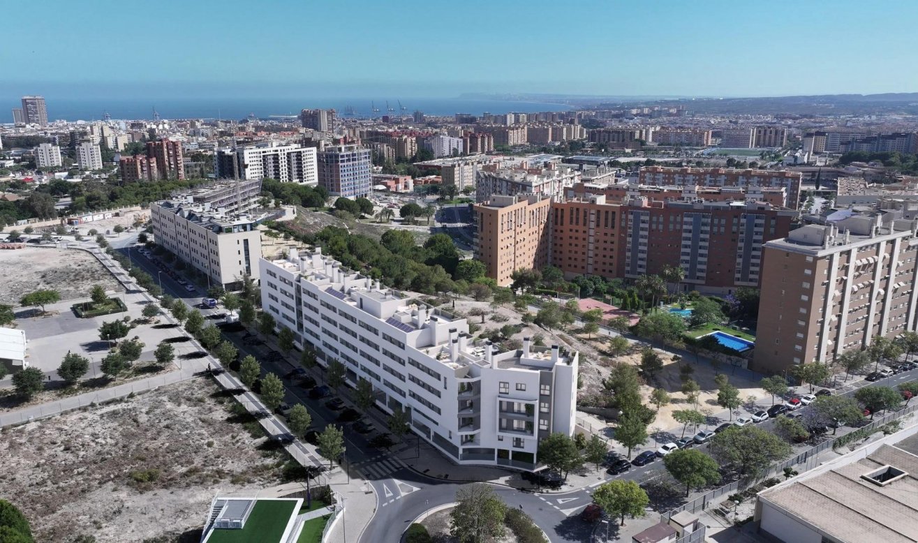 Obra nueva - Apartamento / piso - Alicante - San Agustín-PAU 2