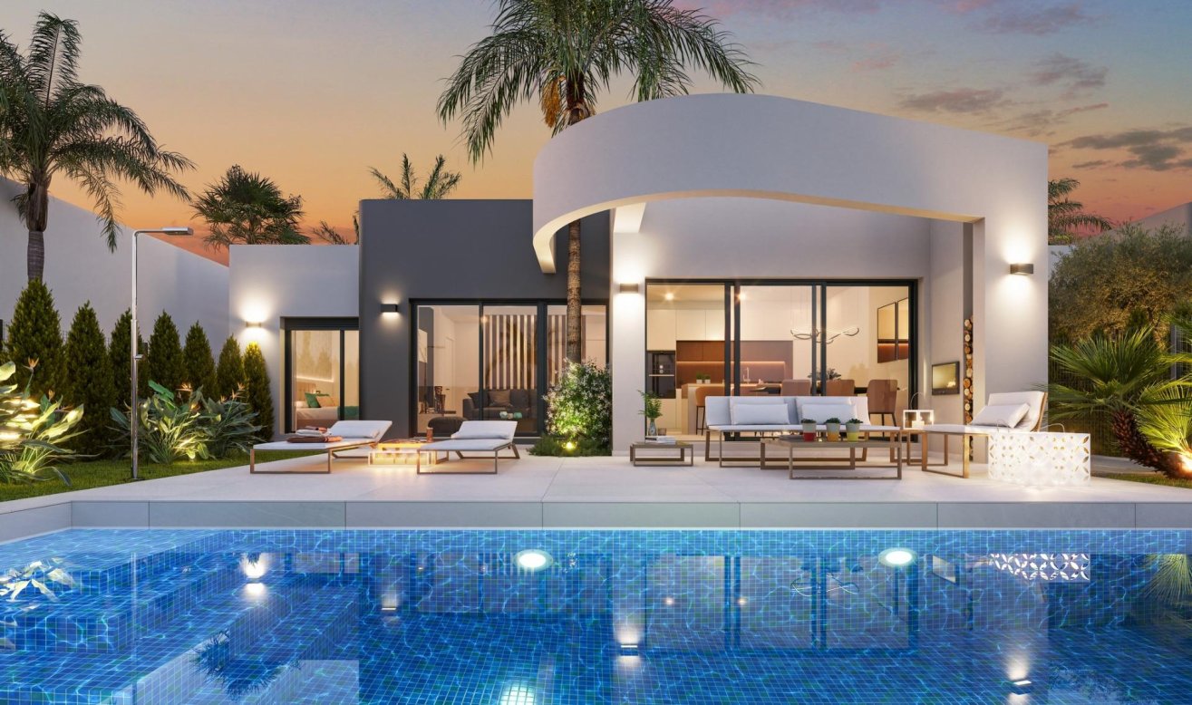 Obra nueva - Villa - Los Alcazares - Serena Golf
