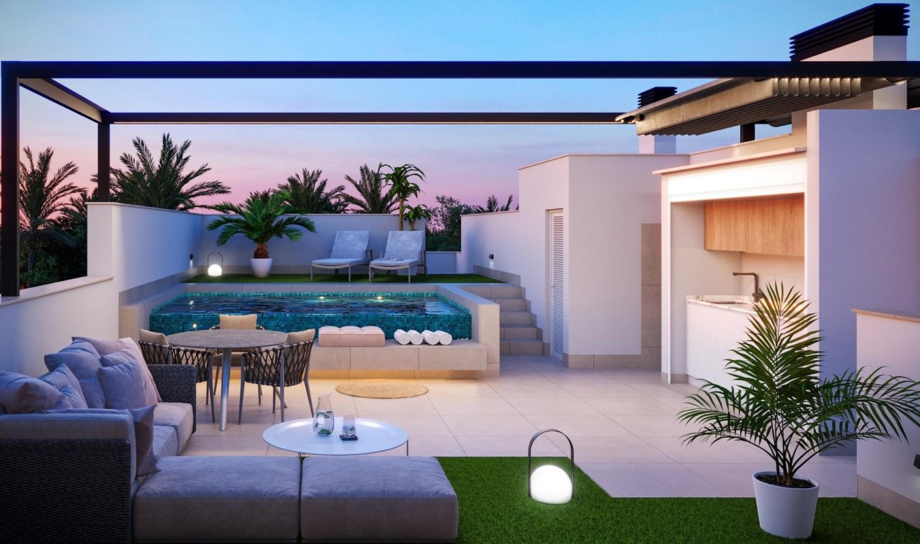 Obra nueva - Bungalow - Pilar de la Horadada - parques de Andromeda