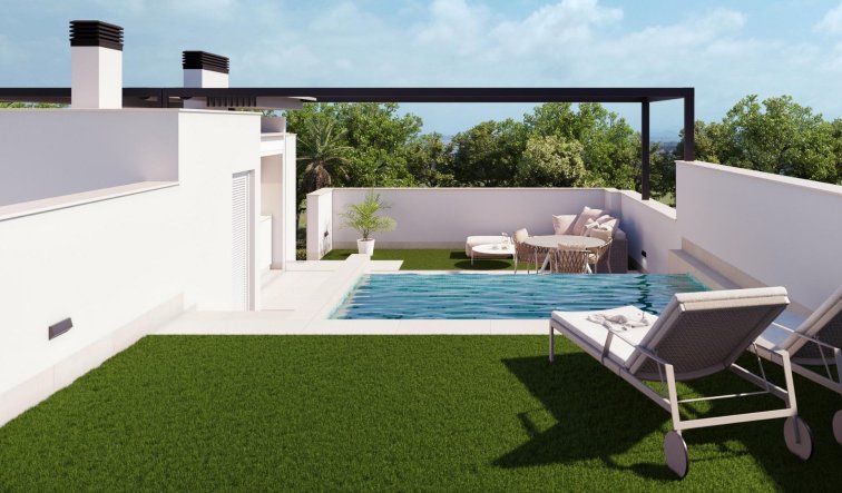 Obra nueva - Bungalow - Pilar de la Horadada - parques de Andromeda