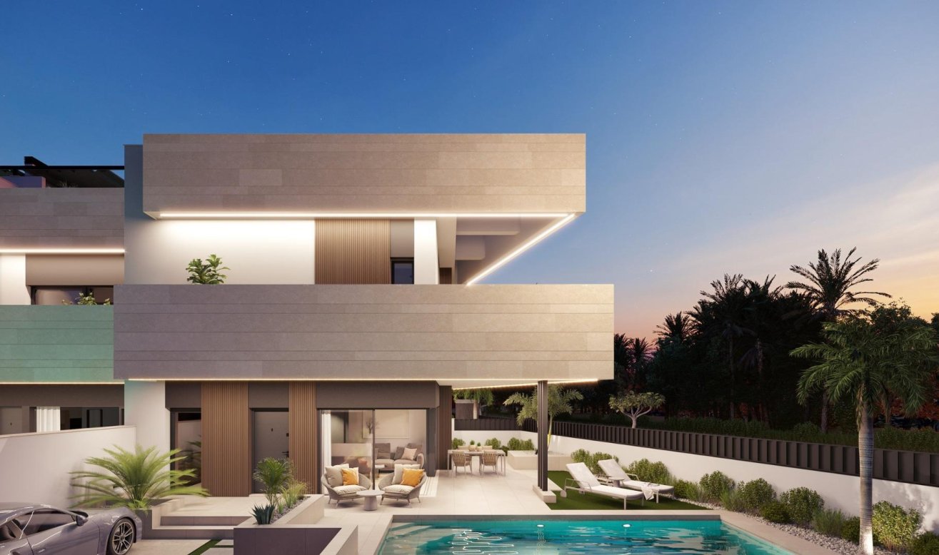Obra nueva - Villa - Pilar de la Horadada - parques de Andromeda