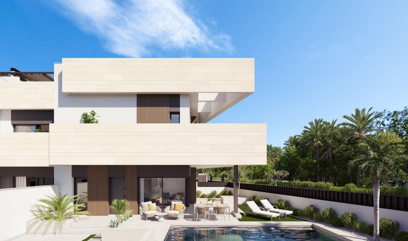 Obra nueva - Villa - Pilar de la Horadada - parques de Andromeda
