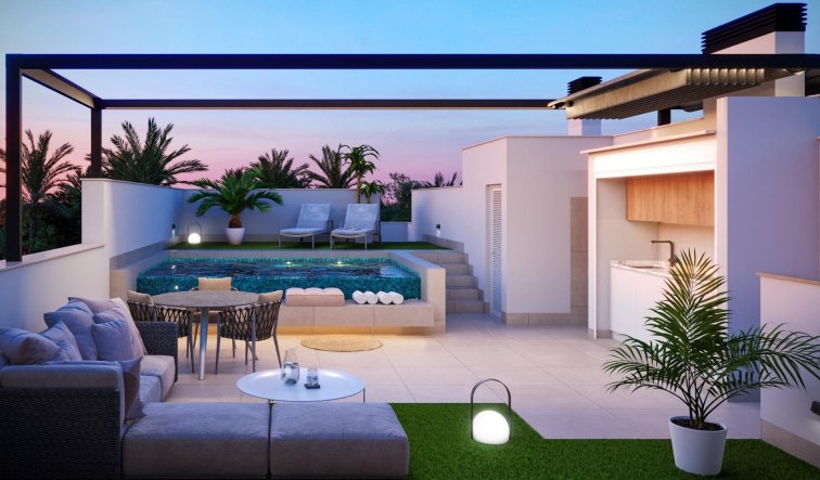 Obra nueva - Bungalow - Pilar de la Horadada - parques de Andromeda