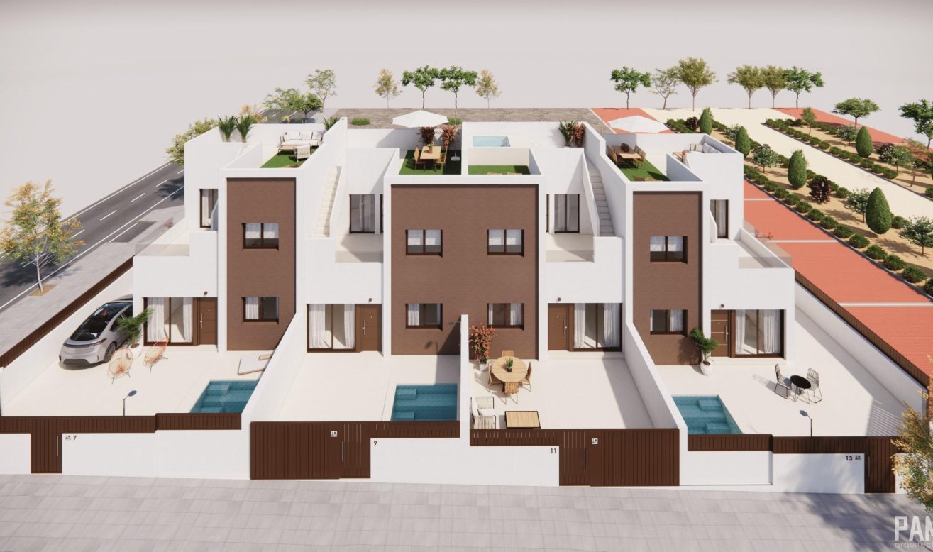 Obra nueva - Terraced house - Pilar de la Horadada - Zona Pueblo