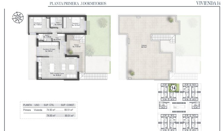 Obra nueva - Bungalow - Alhama De Murcia - Condado De Alhama