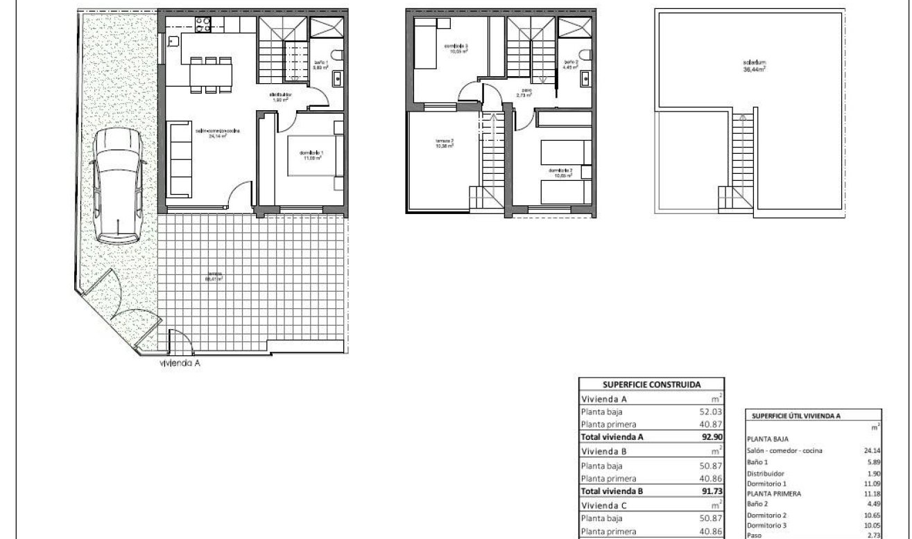 Obra nueva - Villa - Pilar de la Horadada - Barrio los Segundas