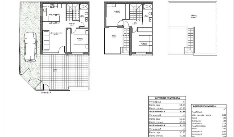 Obra nueva - Villa - Pilar de la Horadada - Barrio los Segundas