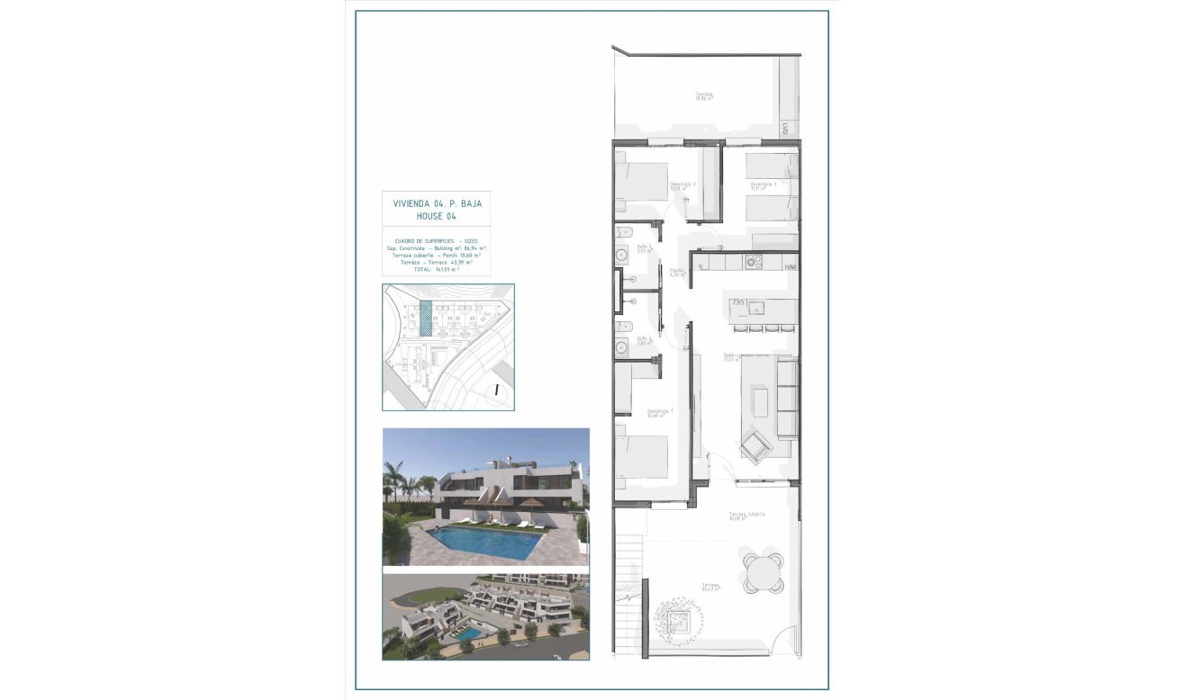 Obra nueva - Bungalow - Vera - Pueblo Salinas