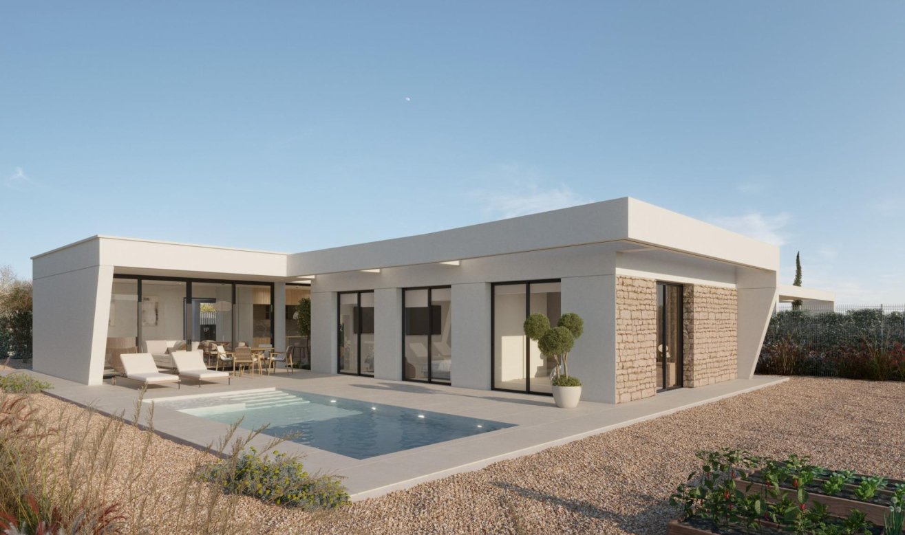 Obra nueva - Villa - Fuente Álamo - Hacienda del Alamo