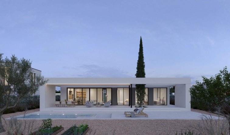 Obra nueva - Villa - Fuente Álamo - Hacienda del Alamo