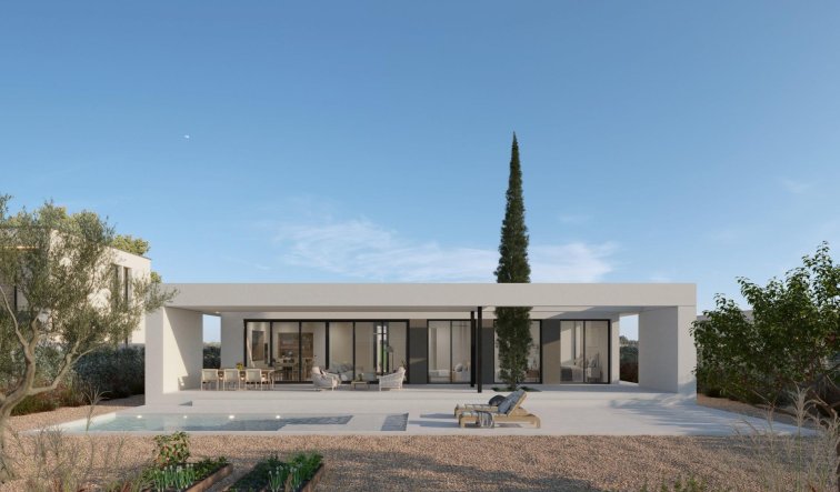 Obra nueva - Villa - Fuente Álamo - Hacienda del Alamo