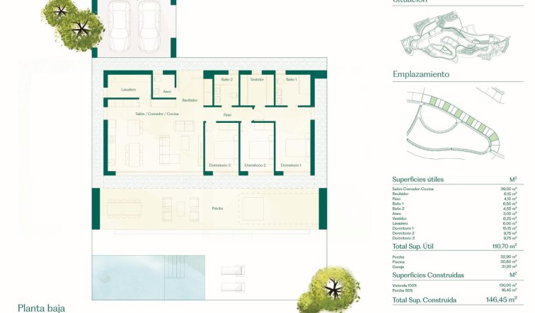 Obra nueva - Villa - Fuente Álamo - Hacienda del Alamo