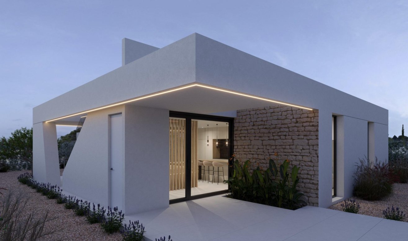 Obra nueva - Villa - Fuente Álamo - Hacienda del Alamo