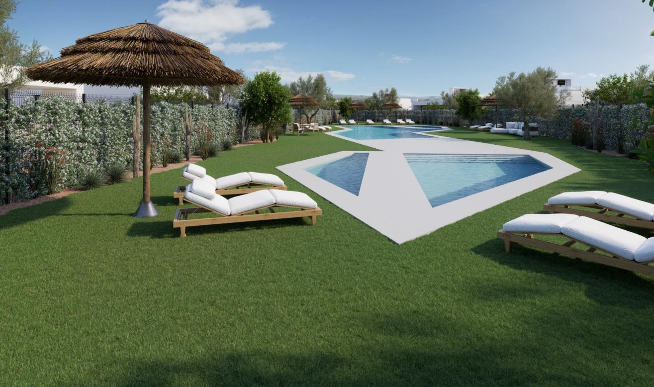 Obra nueva - Villa - Fuente Álamo - Hacienda del Alamo