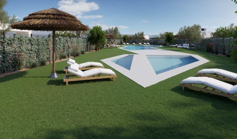 Obra nueva - Villa - Fuente Álamo - Hacienda del Alamo