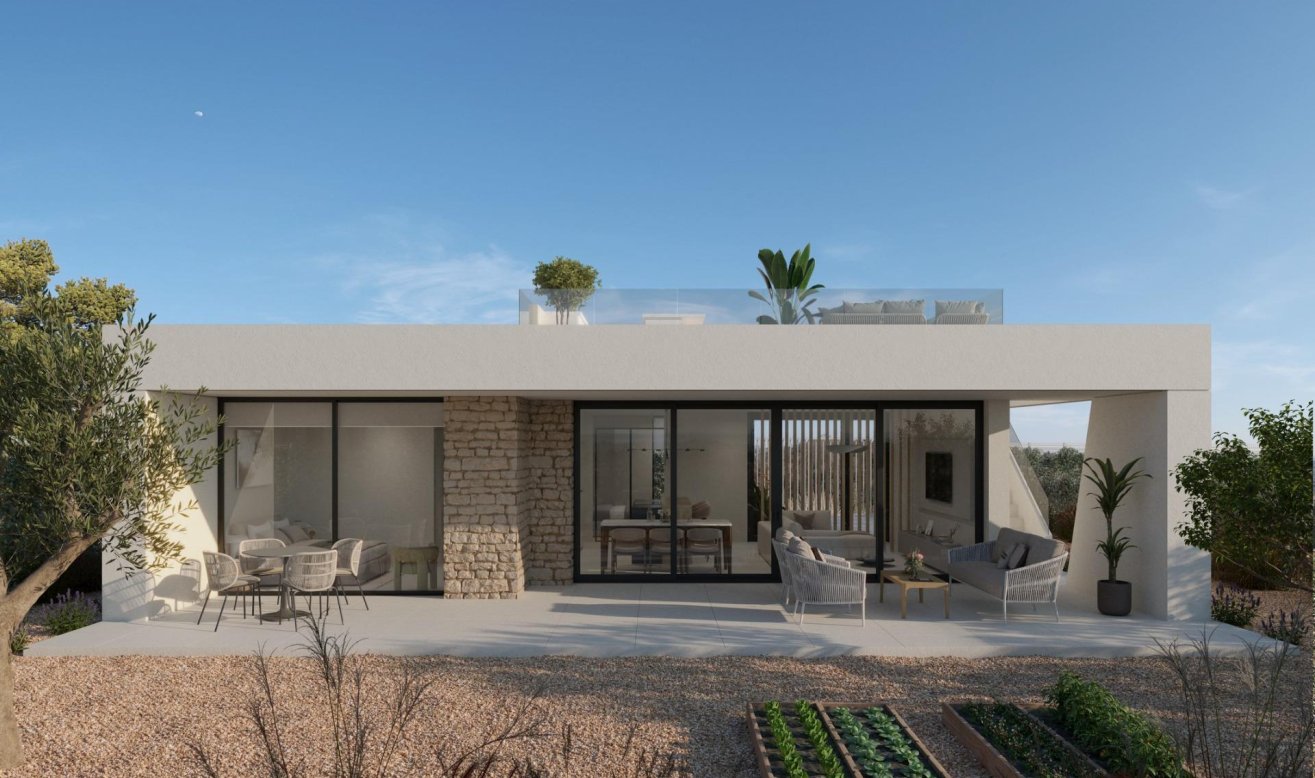 Obra nueva - Villa - Fuente Álamo - Hacienda del Alamo
