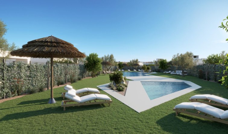 Obra nueva - Villa - Fuente Álamo - Hacienda del Alamo