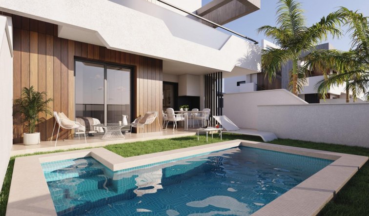 Obra nueva - Bungalow - Puerto de Mazarron - Playa Negra