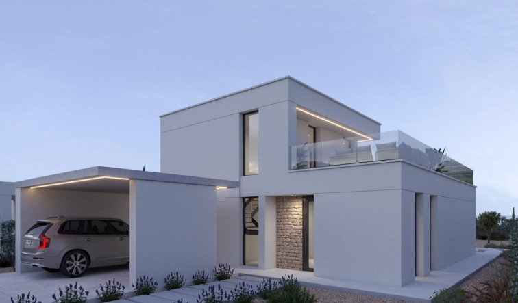 Obra nueva - Villa - Fuente Álamo - Hacienda del Alamo
