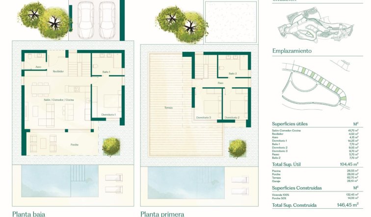 Obra nueva - Villa - Fuente Álamo - Hacienda del Alamo