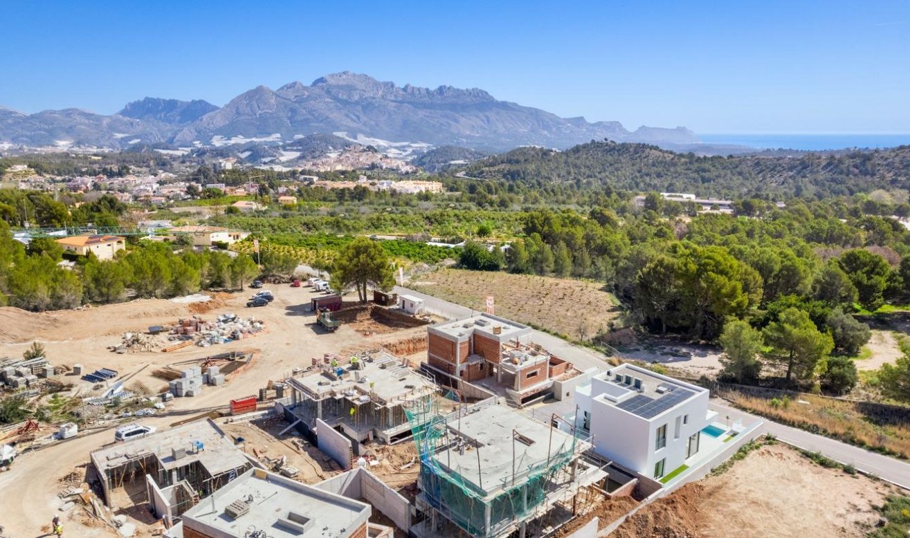 Obra nueva - Villa - Polop - Urbanizaciones
