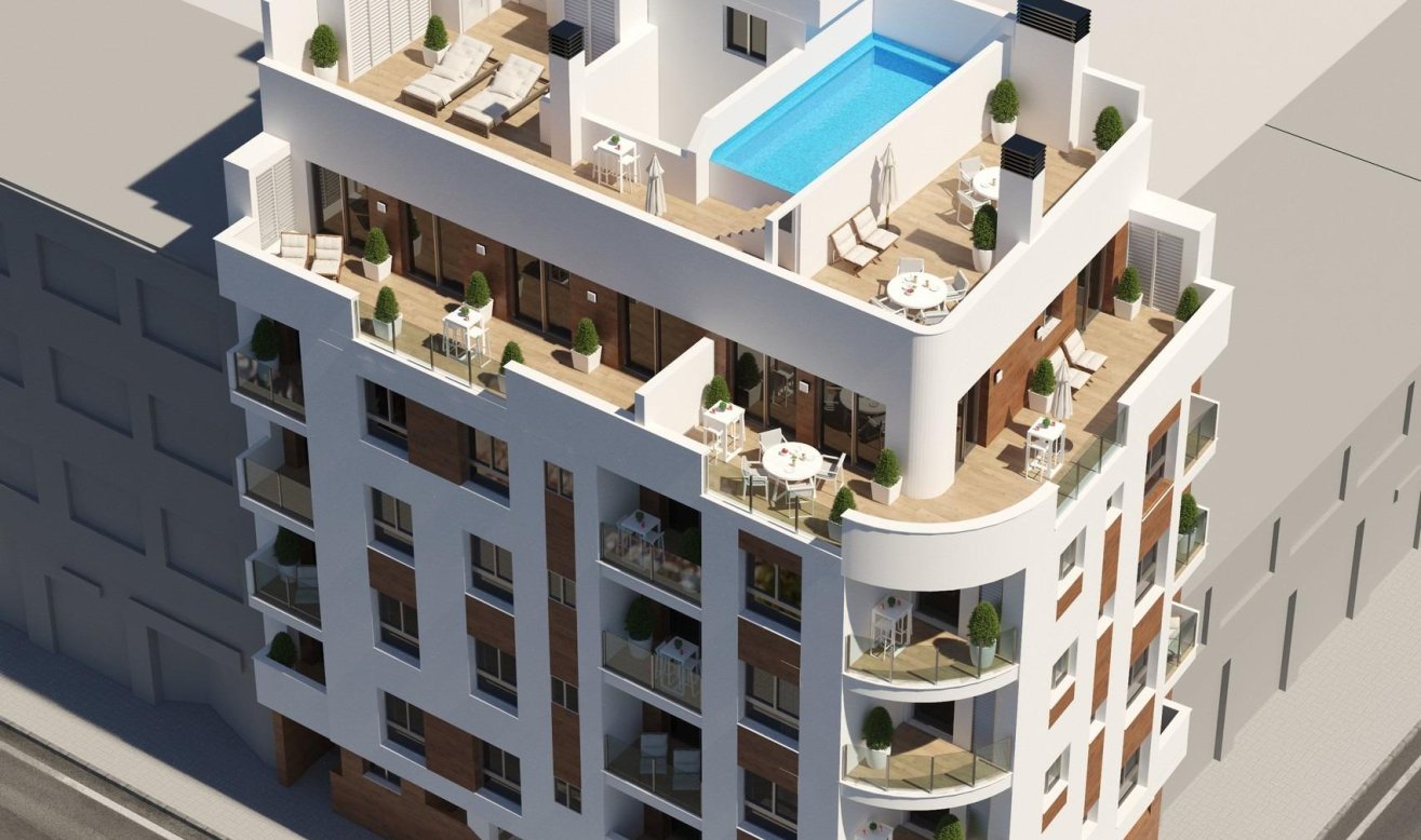 Obra nueva - Apartamento / piso - Torrevieja - Centro
