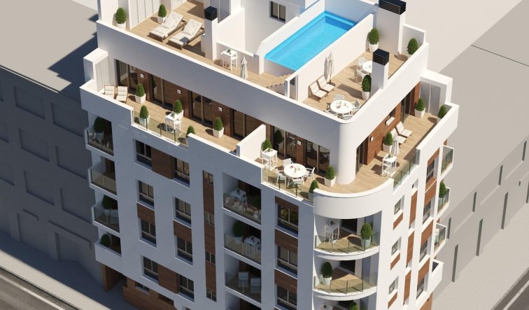 Obra nueva - Apartamento / piso - Torrevieja - Centro