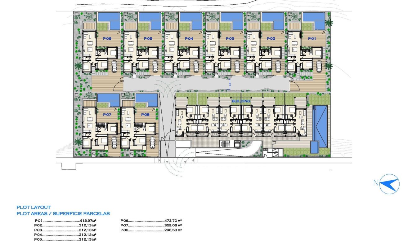 Obra nueva - Villa - Los Alcazares - Serena Golf