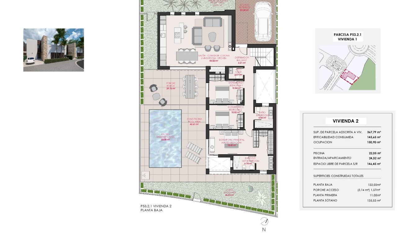 Obra nueva - Villa - Torre Pacheco - Santa Rosalia Lake And Life Resort
