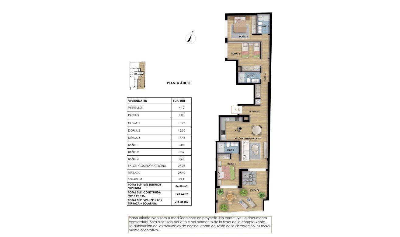 Obra nueva - Ático - Torrevieja - Centro