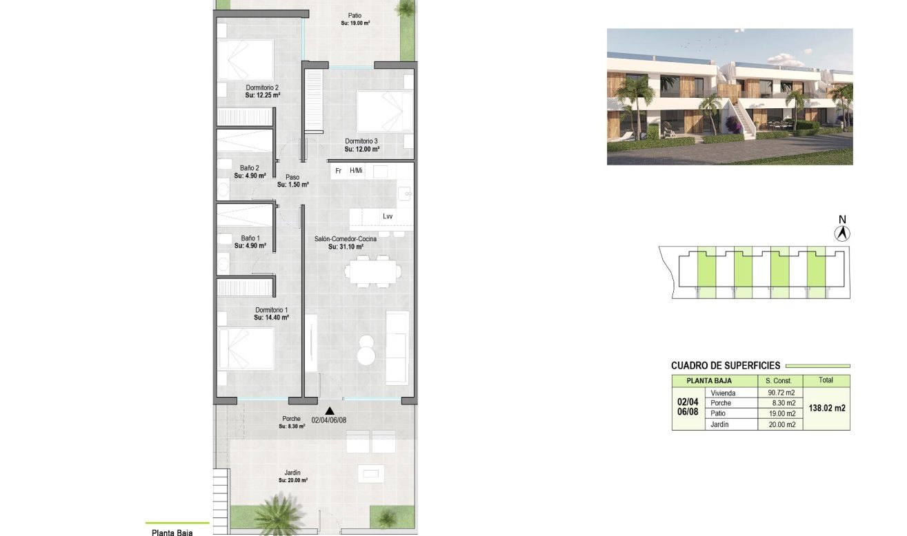Obra nueva - Bungalow - Alhama De Murcia - Condado De Alhama