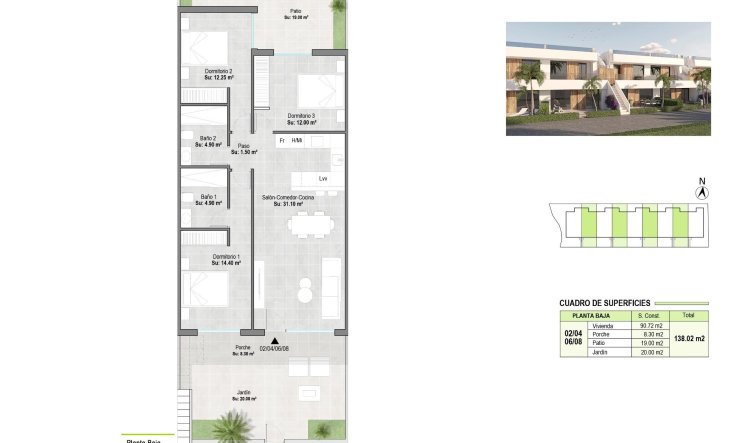 Obra nueva - Bungalow - Alhama De Murcia - Condado De Alhama