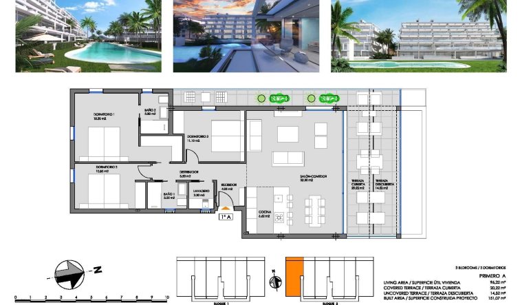 Obra nueva - Apartamento / piso - Cartagena - Mar De Cristal