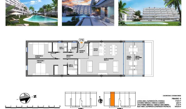 Obra nueva - Apartamento / piso - Cartagena - Mar De Cristal