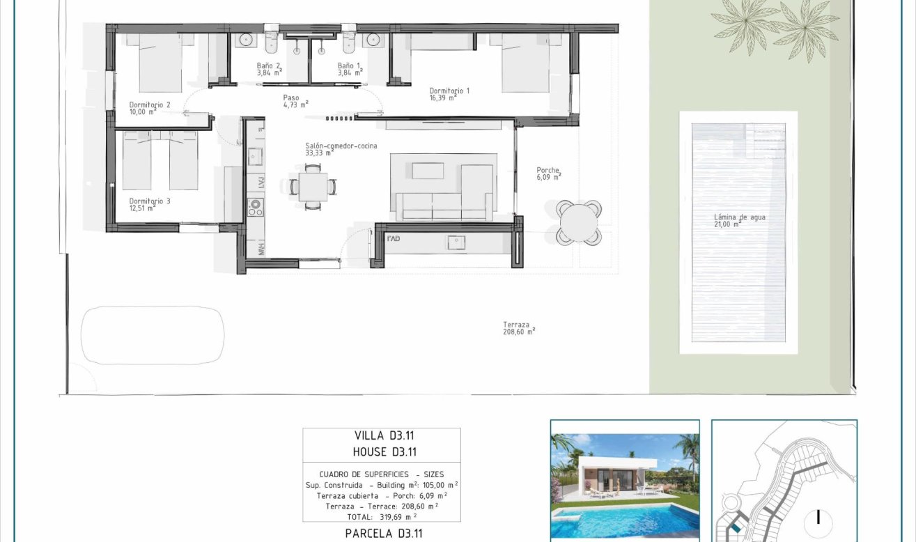 Obra nueva - Villa - Vera - Pueblo Salinas