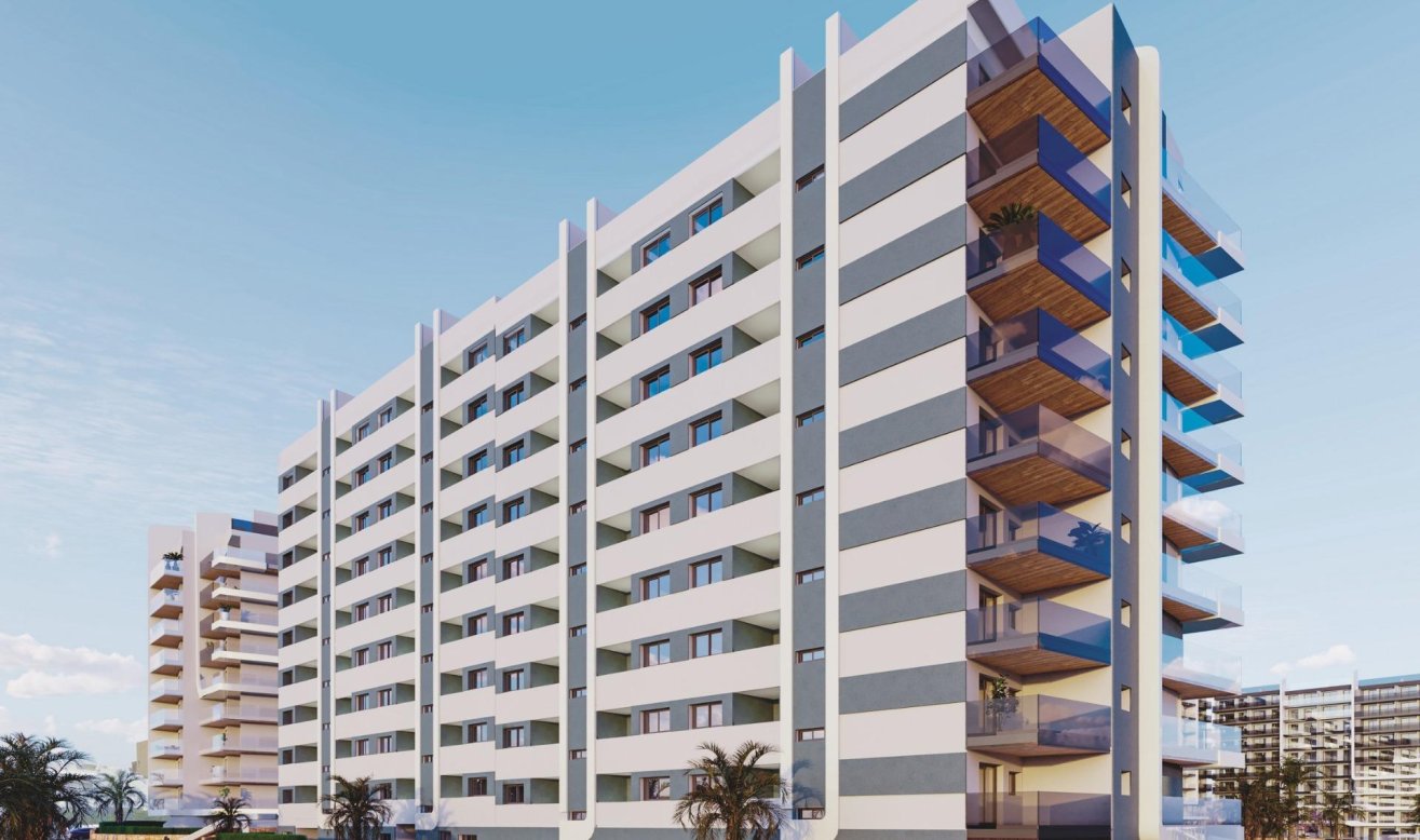 New Build - Apartment / flat - Torrevieja - Punta Prima