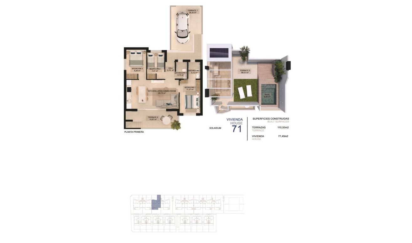 New Build - Bungalow - Pilar de la Horadada - La Torre De La Horadada