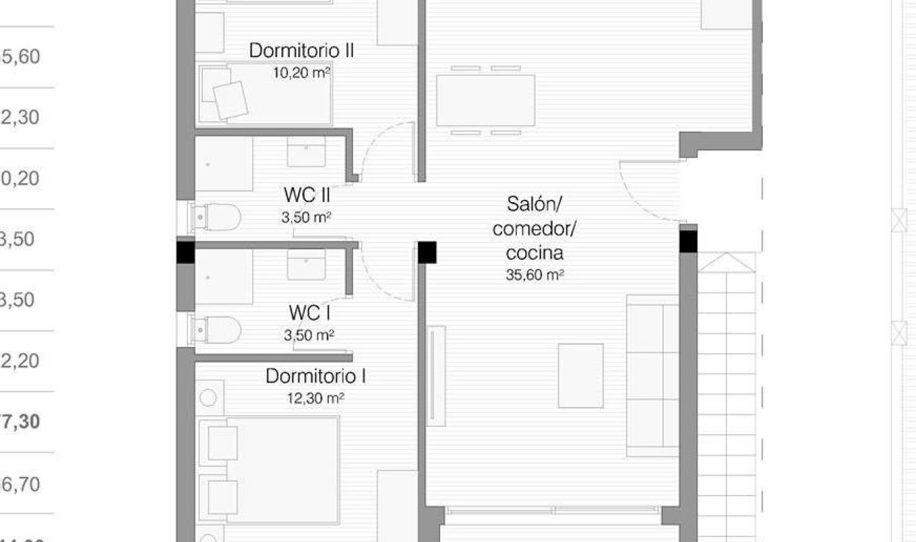 Resale - Bungalow - Pilar de la Horadada - Torre De La Horadada