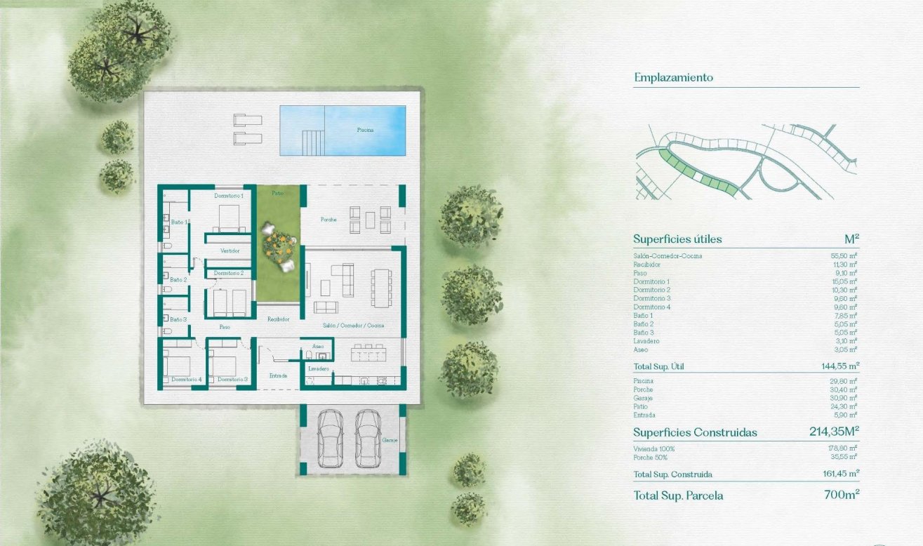 New Build - Villa - Fuente Álamo - Hacienda del Alamo