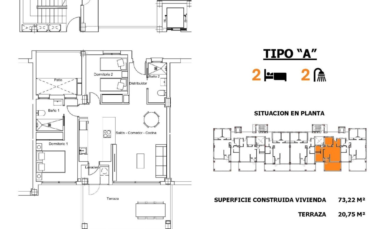 New Build - Apartment / flat - San Miguel de Salinas - Pueblo