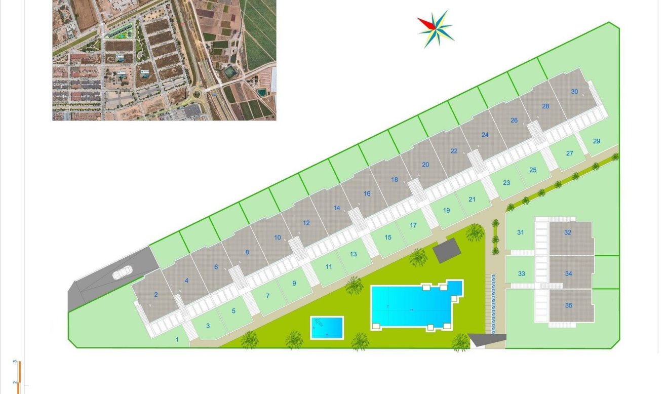 New Build - Bungalow - Pilar de la Horadada - pueblo