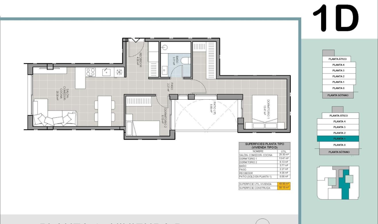 New Build - Apartment / flat - Torrevieja - El acequión